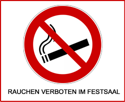 Rauchen verboten