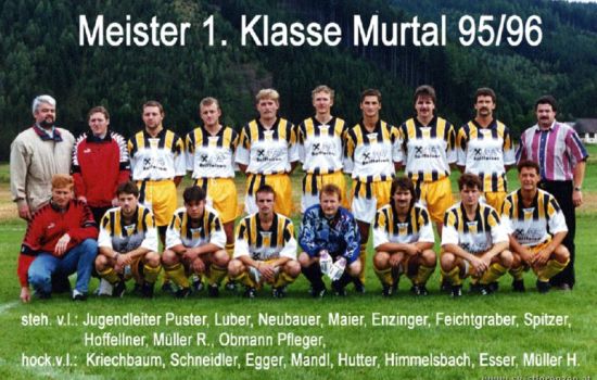 Meistermannschaft 1995/96